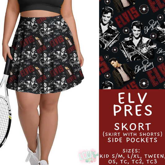 Batch #475 - Stars 2 Collection - Closes 1/14 - ETA early/mid March - Elv Pres Skort