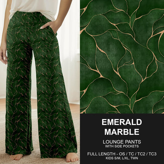 B261 - Preorder Emerald Marble Lounge Pants (Closes 11/16. ETA late Jan.)