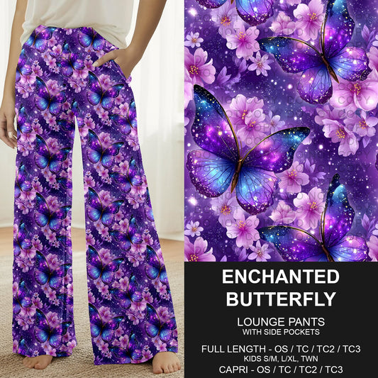 B274 - Preorder Enchanted Butterfly Lounge Pants (Closes 2/22. ETA: late April) - Alonna's Legging Land