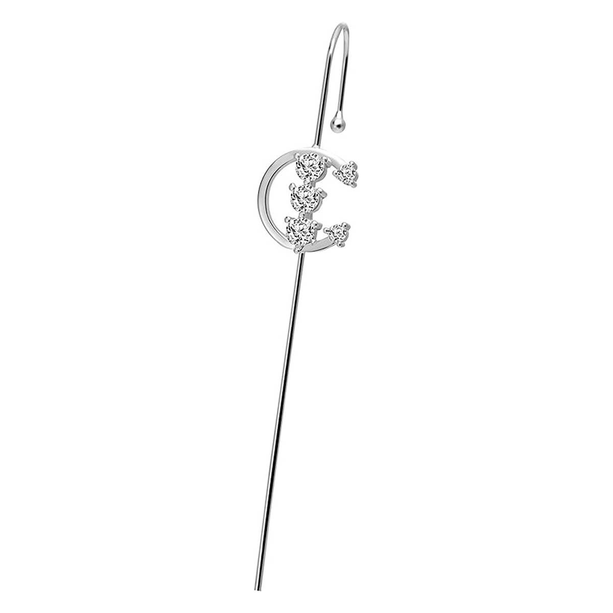 LONG BAR EAR WRAP CRAWLER - Alonna's Legging Land