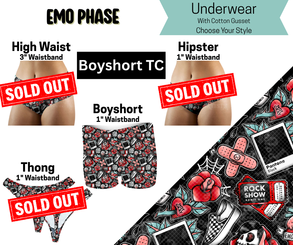 Emo Phase Boyshort Underwear
