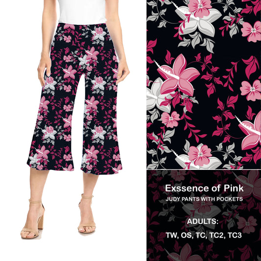 Essence of Pink Judy Hybrid Pants with Pockets - Alonna's Legging Land