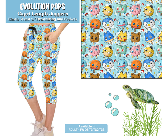 Preorder! Closes 5/7. ETA August. Evolution Pops Jogger Capri