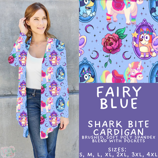 Batch #454 - Cool Characters 10 - Closes 11/26 - ETA mid Jan - Fairy Blue Cardigan