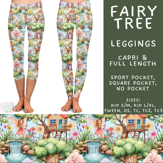 Batch #538 - Fun Run 23 - Closes 6/3 - ETA early August - Fairy Tree Full and Capri Length Leggings