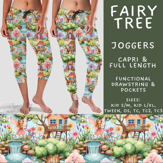Batch #538 - Fun Run 23 - Closes 6/3 - ETA early August - Fairy Tree Full and Capri Length Joggers