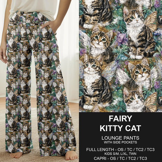 B274 - Preorder Fairy Kitty Cat Lounge Pants (Closes 2/22. ETA: late April) - Alonna's Legging Land