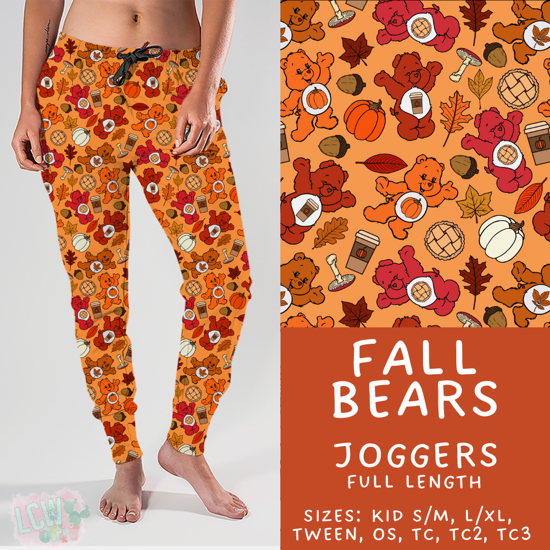 In Production - Batch #409 - Fall Bears Joggers - OS