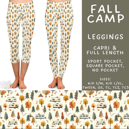 Batch #561 - June Request Run - Closes 7/27 - ETA late Sept - Fall Camp Full and Capri Length Leggings