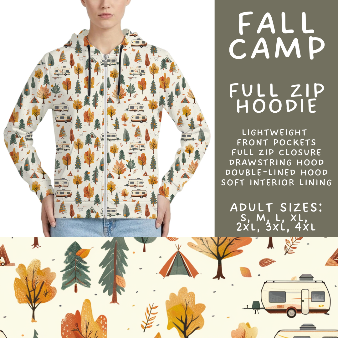 Batch #561 - June Request Run - Closes 7/27 - ETA late Sept - Fall Camp Full Zip Hoodie