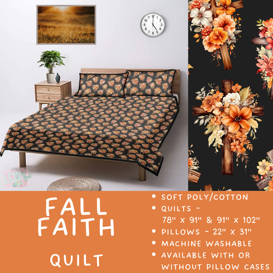Batch  #410 - Cozy Quilts - Closes 9/10 - ETA late October - Fall Faith Quilt
