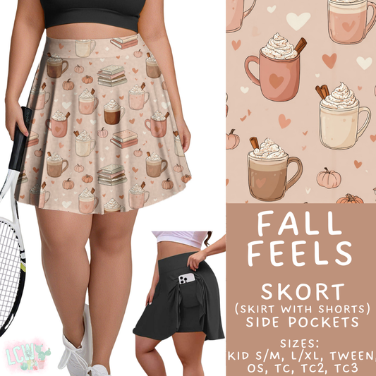 Batch #421 - Fun Run 15 - Closes 9/29 - ETA mid/late Nov - Fall Feels Skort