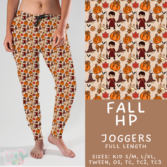 Batch #409 - Character Fall 2 - Closes 9/8 - ETA late October - Fall HP Joggers
