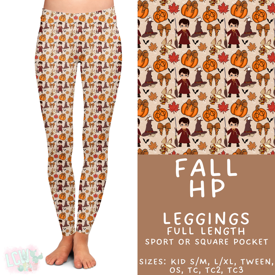 Batch #409 - Character Fall 2 - Closes 9/8 - ETA late October - Fall HP Full Length Leggings