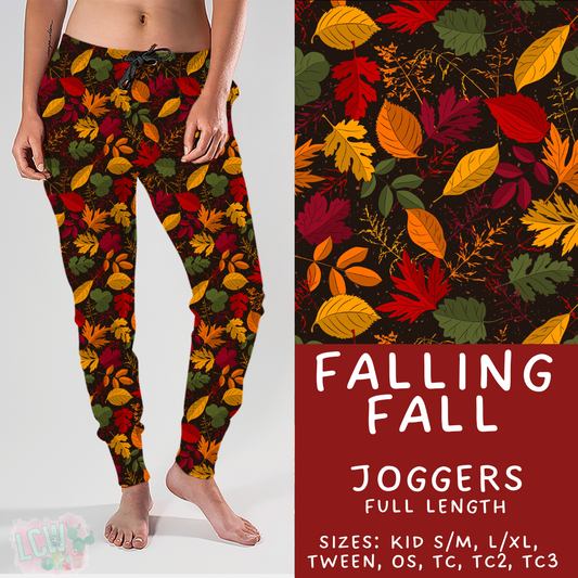 Batch #403 - Hello Fall 2 - Closes 8/28 - ETA mid October - Falling Fall Joggers