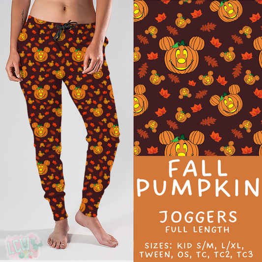 Batch #404 - Magical Fall 2 - Closes 8/29 - ETA mid/late October - Fall Pumpkin Joggers