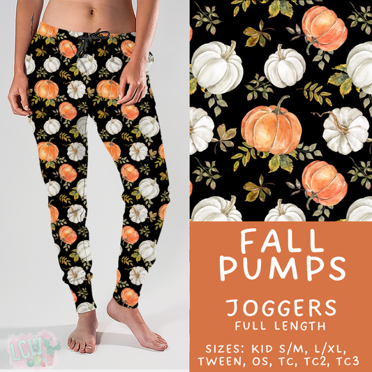 Batch #407 - Fall Fun 2 - Closes 9/4 - ETA mid/late October - Fall Pumps Joggers