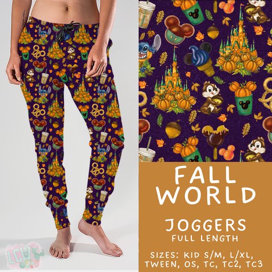 Batch #404 - Magical Fall 2 - Closes 8/29 - ETA mid/late October - Fall World Joggers
