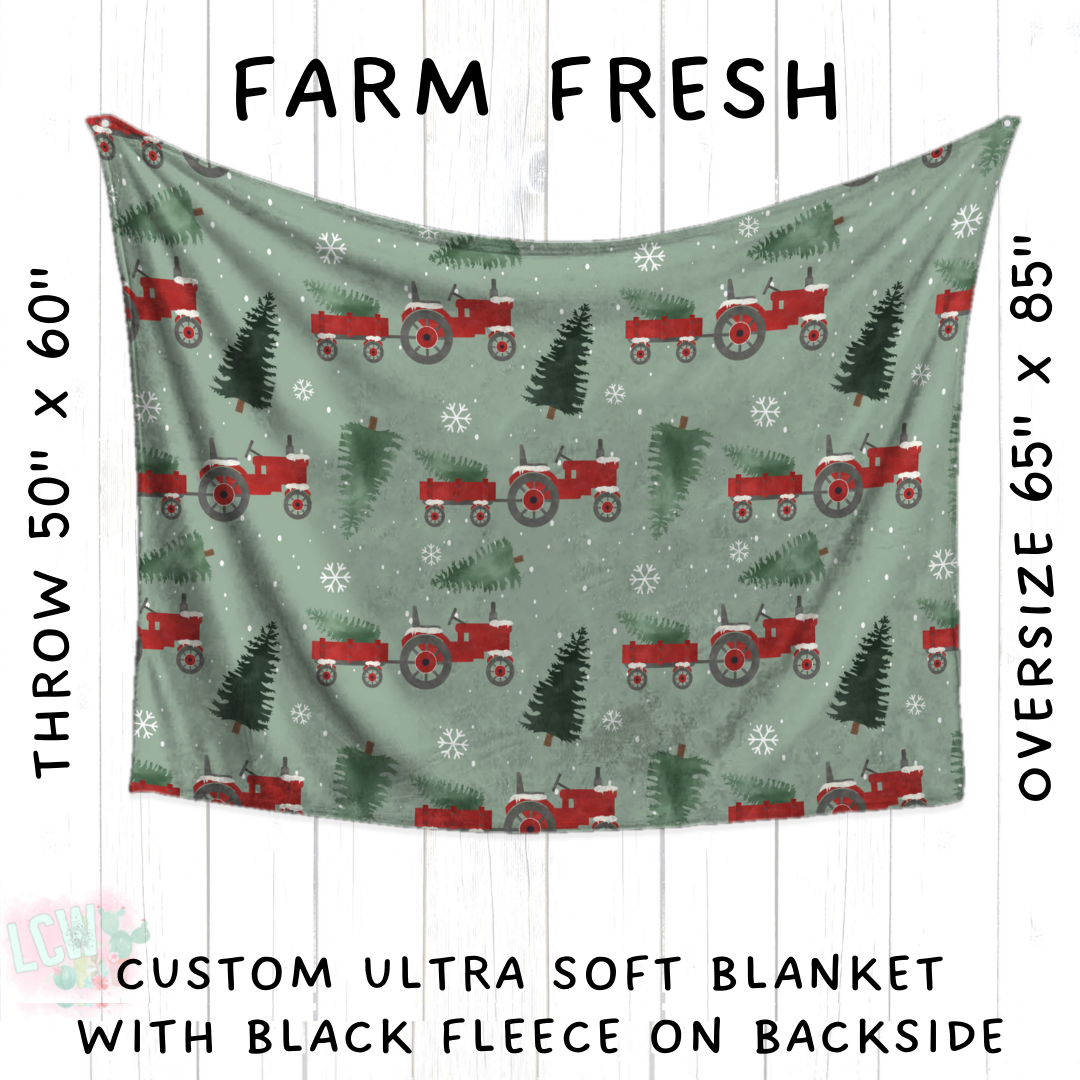 Batch #428 - Christmas Spirit - Closes 10/10 - ETA late Nov - Farm Fresh Blanket