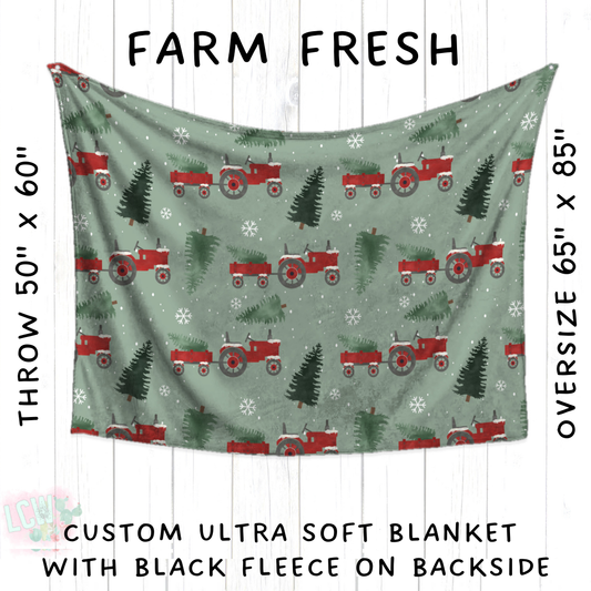 Batch #428 - Christmas Spirit - Closes 10/10 - ETA late Nov - Farm Fresh Blanket