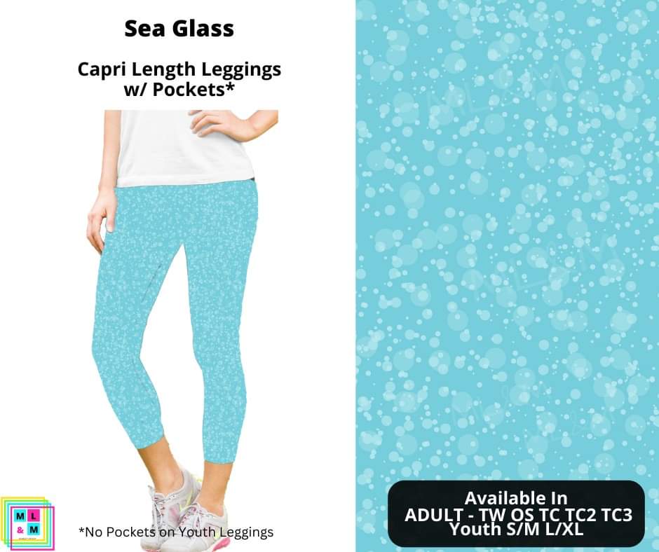 Sea Glass Capri Length w/ Pockets