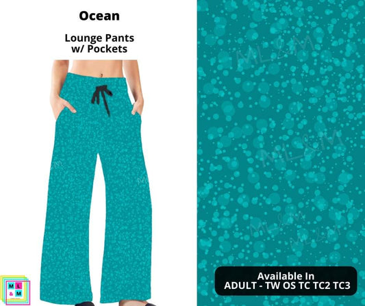 Ocean Full Length Lounge Pants