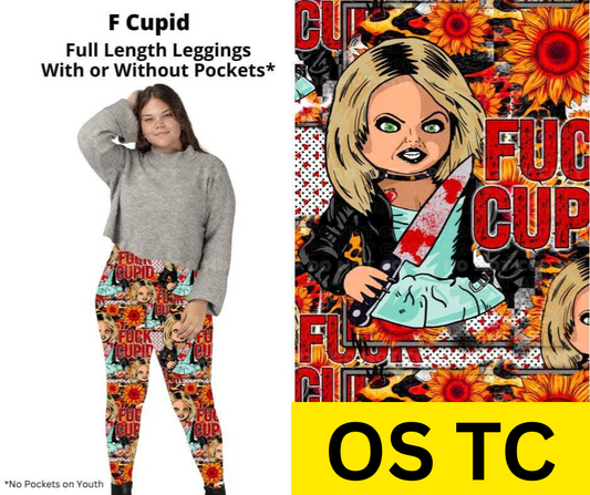 F Cupid Full Length Leggings w/ Pockets