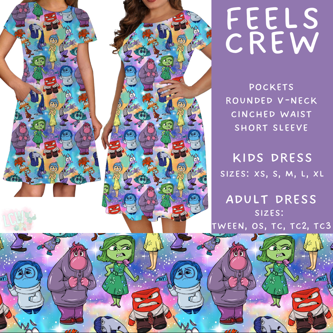 Batch #472 - Magical Faves 16 - Closes 1/5 - ETA late Feb - Feels Crew Adult & Kids Dresses