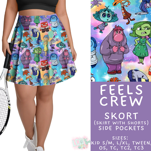 Batch #472 - Magical Faves 16 - Closes 1/5 - ETA late Feb - Feels Crew Skort
