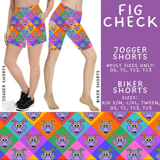 Batch #541 - Magical Faves 21 - Closes 6/10 - ETA mid August - Fig Check Biker & Jogger Shorts