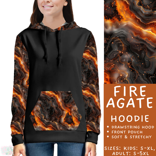Batch #448 - Agate Collection - Closes 11/17 - ETA early Jan - Fire Agate Hoodie