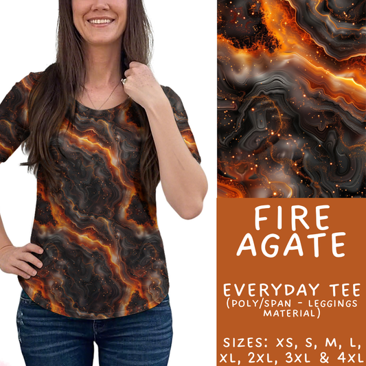 Batch #448 - Agate Collection - Closes 11/17 - ETA early Jan - Fire Agate Everyday Tee