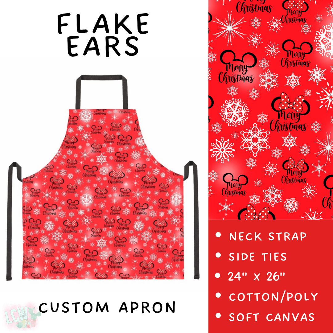 Batch #591 - Baking Spirits Bright 3 - Closes 9/28 - ETA mid/late Nov - Flake Ears Apron