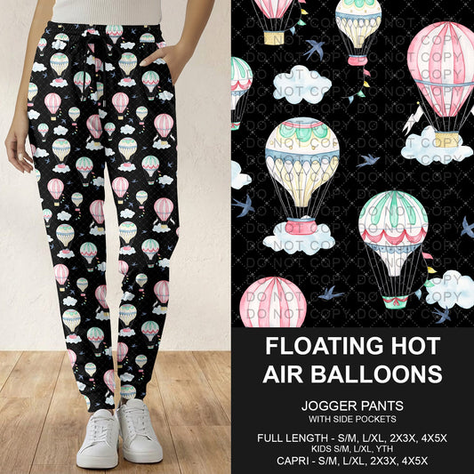 B286 - Preorder Floating Hot Air Balloons Joggers (Closes 4/19. ETA: late June)