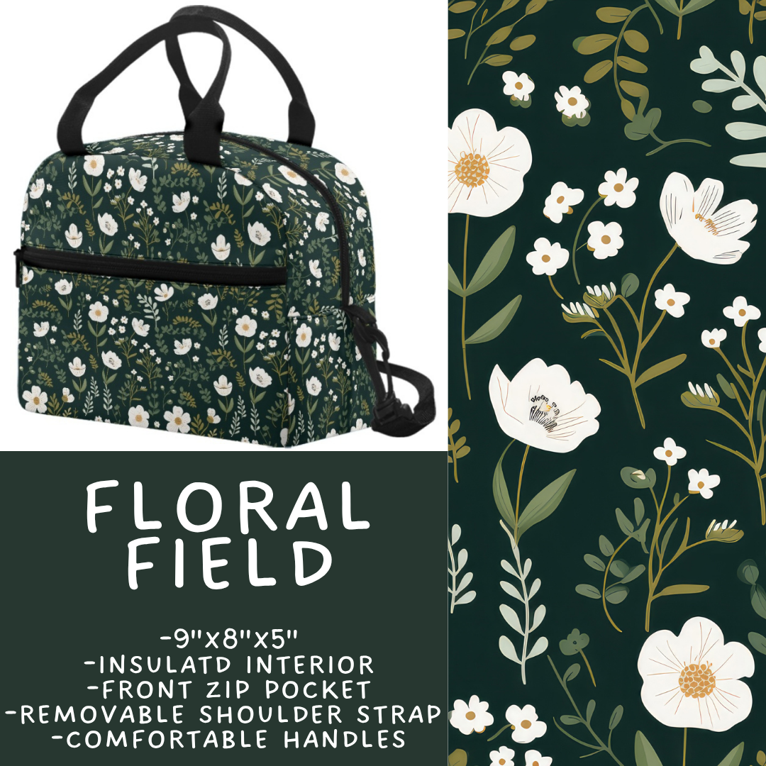 Batch #545 - Back to School 3 - Closes 6/19 - ETA early/mid August - Floral Field Lunch Box