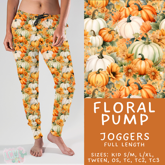 Batch #403 - Hello Fall 2 - Closes 8/28 - ETA mid October - Floral Pump Joggers