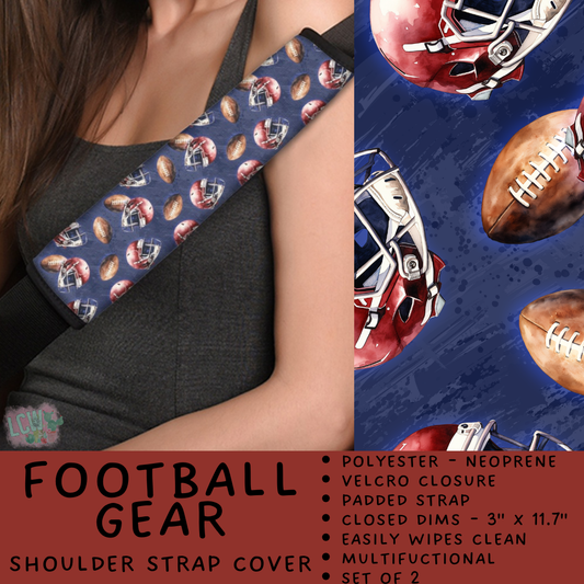 Batch #423 - Car Accessories - Closes 10/2 - ETA mid/late Nov - Football Gear Shoulder Strap Pads