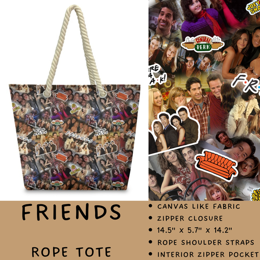 Batch #447 - The Rope Tote - Closes 11/13 - ETA late Dec - Friends Rope Tote