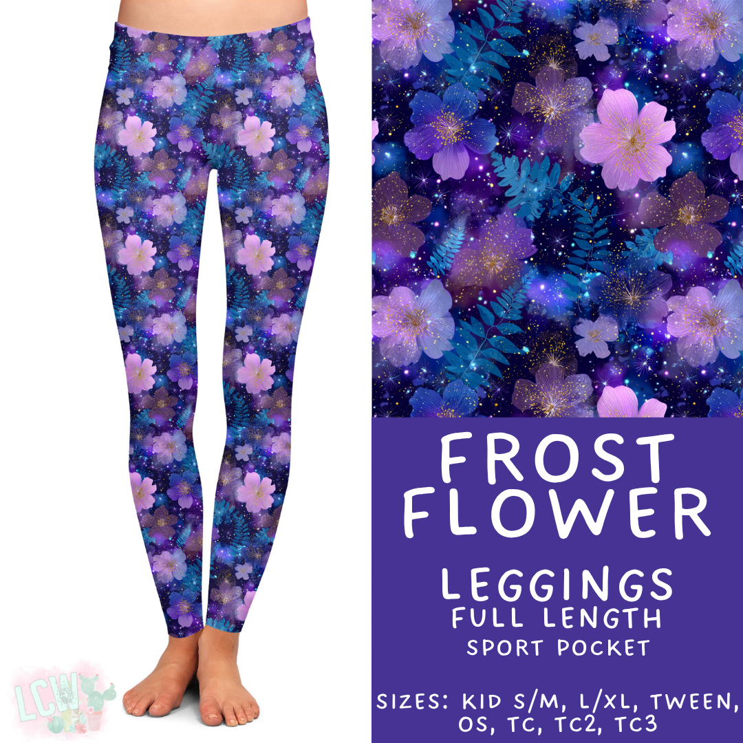 Batch #445 - Fun Run 16 - Closed 11/10 - ETA late Dec - Frost Flower Full Length Leggings