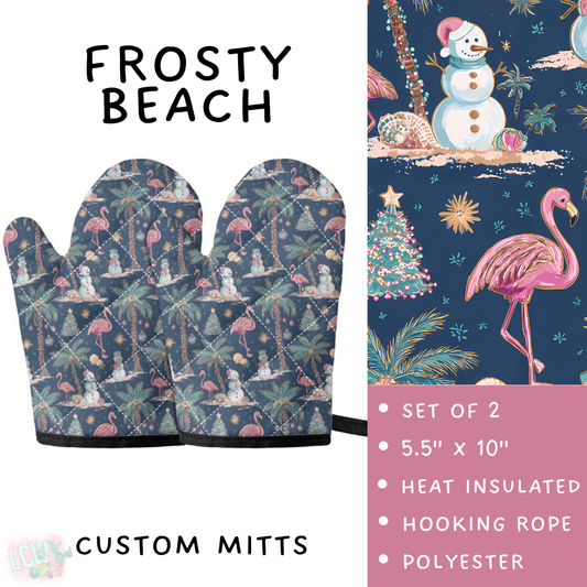 Batch #416 - Baking Spirits Bright 2 - Closes 9/19 - ETA early Nov - Frosty Beach Oven Mitts