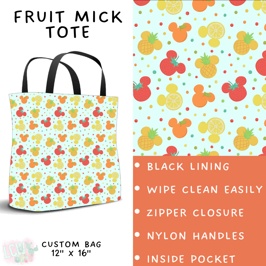 Batch #541 - Magical Faves 21 - Closes 6/10 - ETA mid August - Fruit Mick Tote