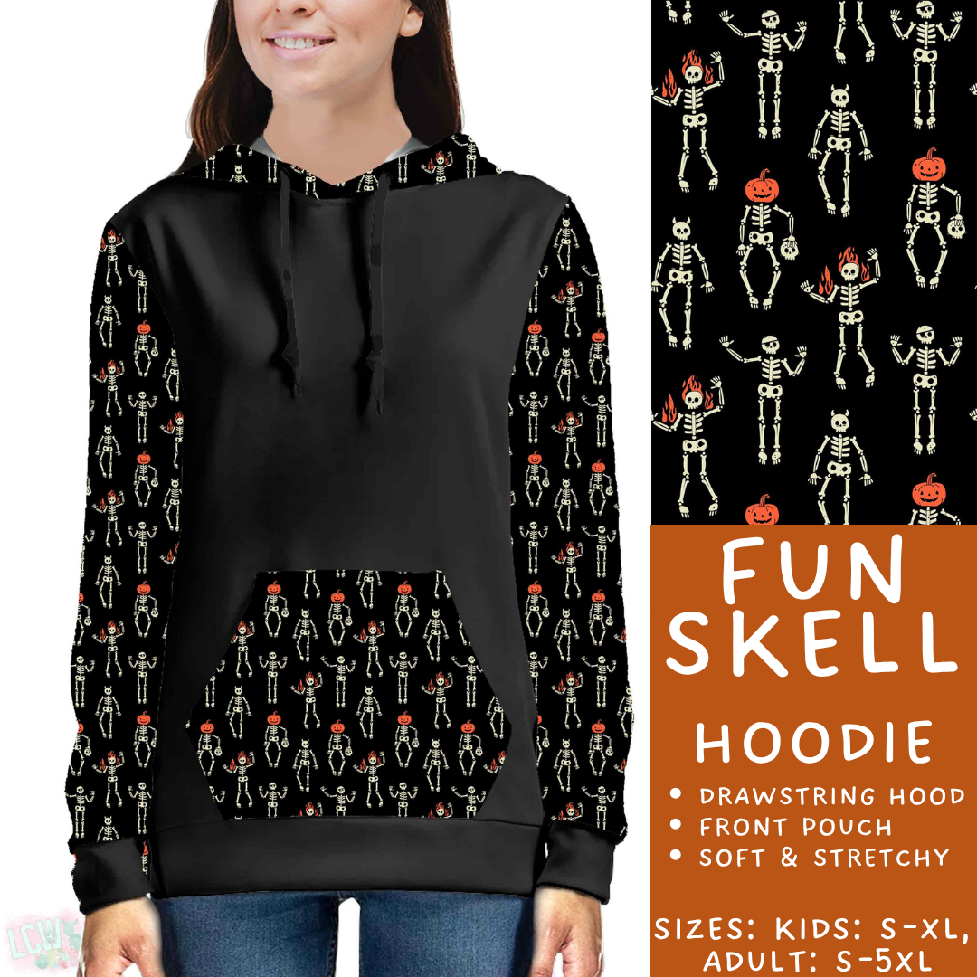 Batch #574 - HalloThanksMas - Closes 8/24 - ETA mid/late October - Fun Skell Hoodie