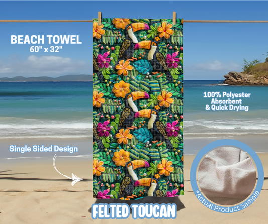 Preorder! Closes 5/15. ETA August. Felted Toucan Towel