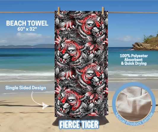 Preorder! Closes 5/15. ETA August. Fierce Tiger Towel