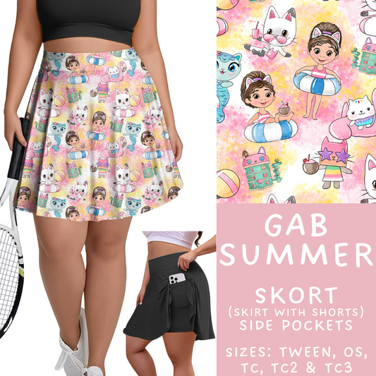 Batch #339 - Character Summer - Closes 5/15 - ETA mid July - Gab Summer Skort