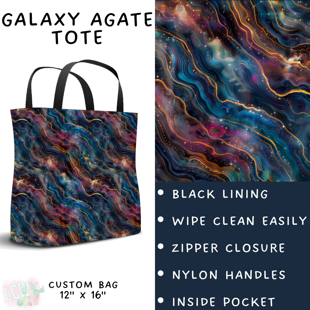 Batch #421 - Fun Run 15 - Closes 9/29 - ETA mid/late Nov - Galaxy Agate Tote