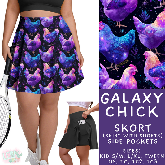Batch #421 - Fun Run 15 - Closes 9/29 - ETA mid/late Nov - Galaxy Chick Skort
