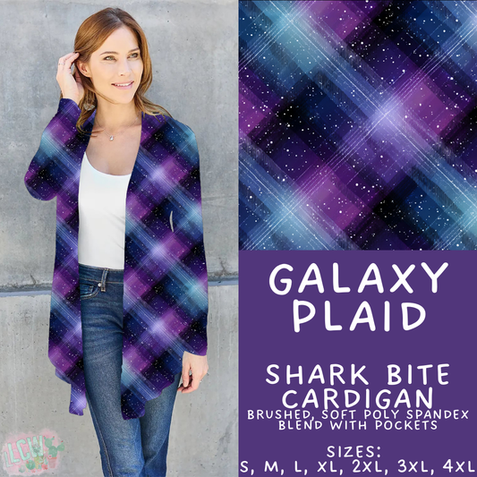 Batch #421 - Fun Run 15 - Closes 9/29 - ETA mid/late Nov - Galaxy Plaid Cardigan