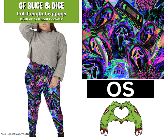 GF Slice & Dice Full Length Leggings w/ Pockets