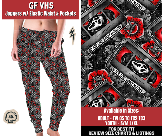 Preorder! Closes 12/22. ETA March. GF VHS Joggers